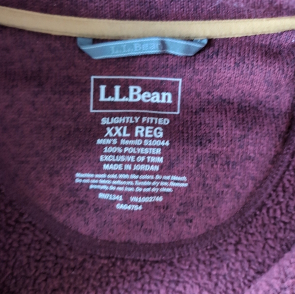 L.L. Bean Sweater Fleece - Picture 2 of 2